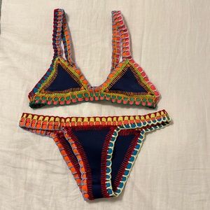 KIINI Tasmin Bikini SET - Iconic Blue - SMALL